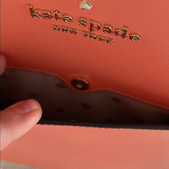 Kate Spade Coral-Orange Dome Backpack - Picture 4 of 7